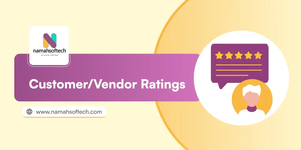 Customer/Vendor Ratings