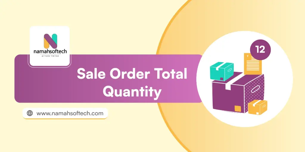 sale Order total Quantity Summary