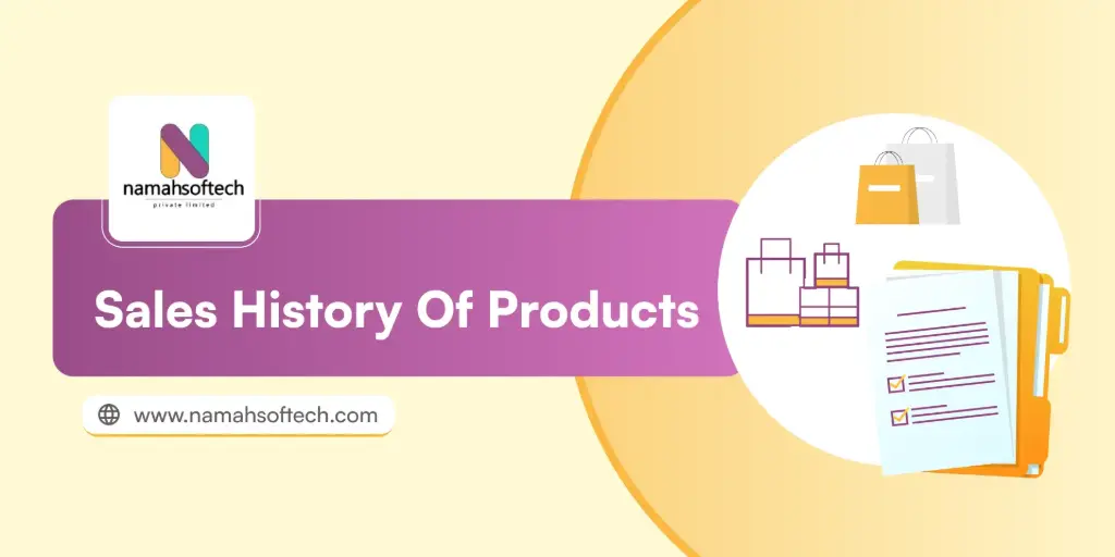 Sales History Of Products