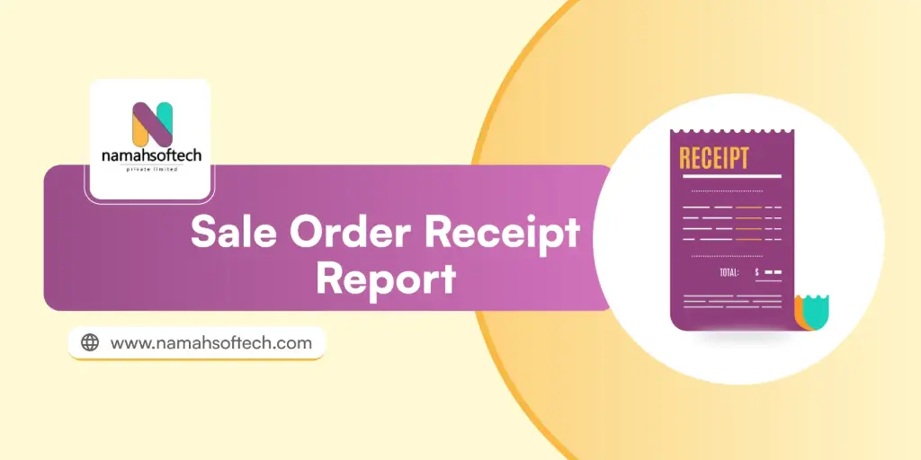 Sale Order Receipt Report