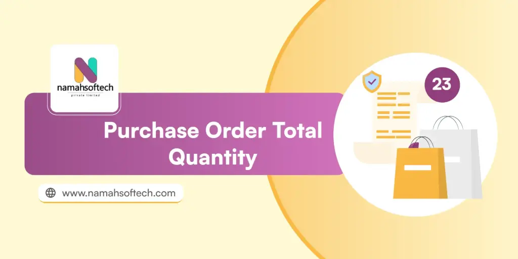 Purchase Order total Quantity Summary