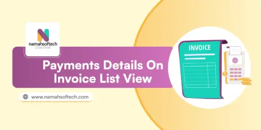 Payments Details On Invoice List View