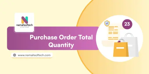Purchase Order total Quantity Summary