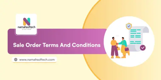 Sale order Terms and Conditions