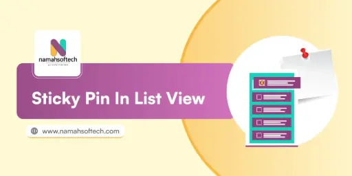 Sticky Header And Column In List View