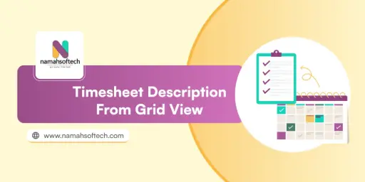 Timesheet Description from Grid View