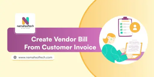 Create Vendor Bill from Customer Invoice