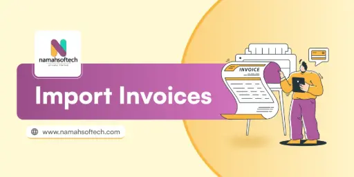 Import Invoices/Vendor Bills/Credit Note