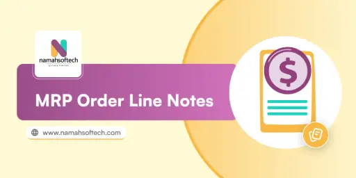 MRP Order Line Notes